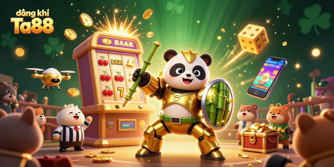 Engage in exciting gameplay with đăng ký Ta88, featuring vibrant 3D casino scenes and dynamic game elements.