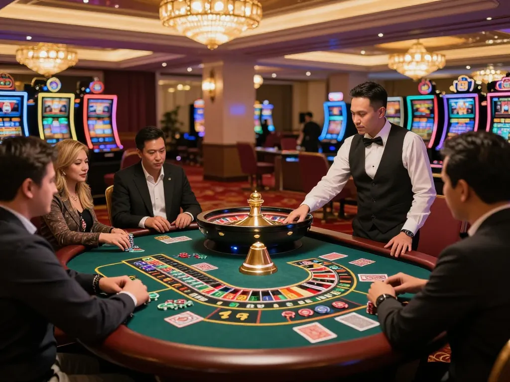 Experience the thrill of roulette at 789betviet with eager players and vibrant casino atmosphere.